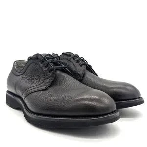 Alden black leather dress shoes